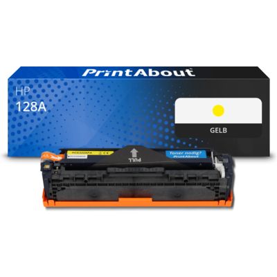 Toner kompatibel mit HP 128A (CE322A) - Gelb