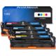 Toner kompatibel mit HP 128A (CE320A) - 4-farbig - Multipack
