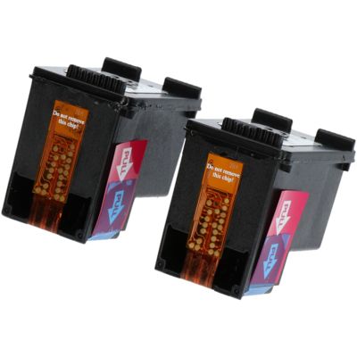Druckerpatrone kompatibel mit HP 301XL (D8J45AE) - 2x Schwarz - Hoher Kapazität - Multipack
