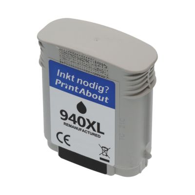 Druckerpatrone kompatibel mit HP 940XL (C4906AE) - Schwarz - Hohe Kapazität