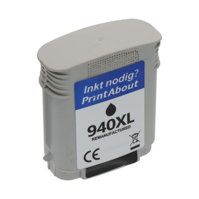 Druckerpatrone kompatibel mit HP 940XL (C4906AE) - Schwarz - Hohe Kapazität
