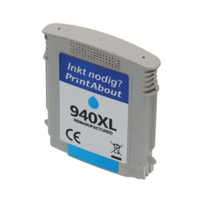 Druckerpatrone kompatibel mit HP 940XL (C4907AE) - Cyan - Hohe Kapazität