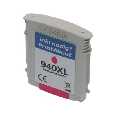 Druckerpatrone kompatibel mit HP 940XL (C4908AE) - Magenta - Hohe Kapazität