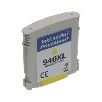 Druckerpatrone kompatibel mit HP 940XL (C4909AE) - Gelb - Hohe Kapazität