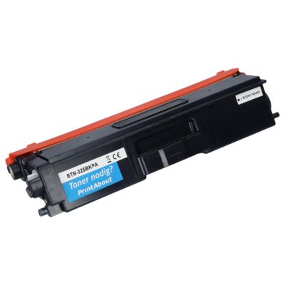 Toner kompatibel mit Brother TN-325BK - Schwarz - Hohe Kapazität