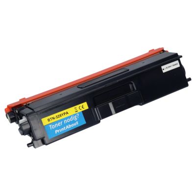 Toner kompatibel mit Brother TN-325Y - Gelb - Hohe Kapazität