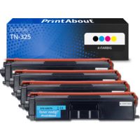 Toner kompatibel mit Brother TN-325 - 4-farbig - Hohe Kapazität - Multipack