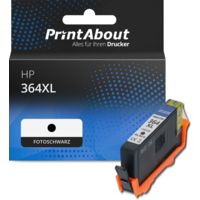 Druckerpatrone kompatibel mit HP 364XL (CB322EE) - Fotoschwarz - Hohe Kapazität