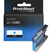 Druckerpatrone kompatibel mit Brother LC-1240C - Cyan