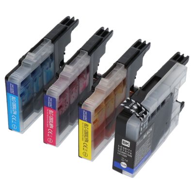 Druckerpatrone kompatibel mit Brother LC-1240VALBP - 4-farbig - Multipack