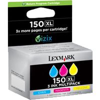 Lexmark 14N1807E (150XL) - 3-farbig - Druckerpatrone - Hohe Kapazität - Multipack