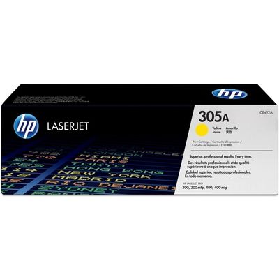 HP 305A (CE412A) - Gelb - Toner