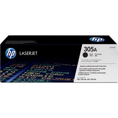 HP 305A (CE410A) - Schwarz - Toner