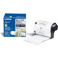 Brother DK-11240 - (51 mm x 102  mm) - Schwarz auf weiß - Etikett