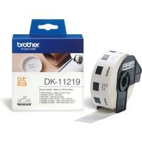 Brother DK-11219 - (12 mm x 12  mm) - Schwarz auf weiß - Etikett