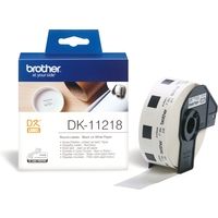 Brother DK-11218 - (24 mm) - Schwarz auf weiß - Etikett