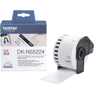Brother DK-N55224 - (54  mm) - Schwarz auf weiß - Etikett