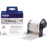 Brother DK-22212 - (62  mm) - Schwarz auf weiß - Etikett