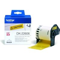 Brother DK-22606 - (62  mm) - Schwarz auf gelb - Etikett
