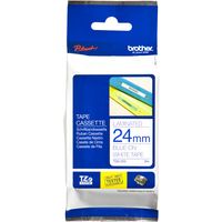 Brother TZe-253 - (24 mm) - Blau auf weiß - Tape