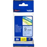 Brother TZe-521 - (9 mm) - Schwarz auf blau - Tape