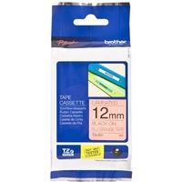 Brother TZe-B31 - (12 mm) - Schwarz auf orange - Tape