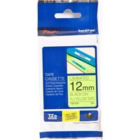Brother TZe-C31 - (12 mm) - Schwarz auf gelb - Tape