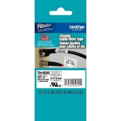Brother TZe-FX631 - (12 mm) - Schwarz auf gelb - Tape