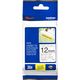 Brother TZe-S131 - (12 mm) - Schwarz auf transparent - Tape