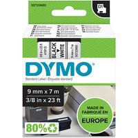 Dymo 40913 (S0720680) - (9 mm) - Schwarz auf weiß - Tape