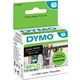Dymo 11353 (S0722530) - (25 mm x 13  mm) - Schwarz auf weiß - Etikett