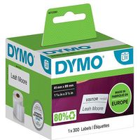 Dymo 11356 (S0722560) - (41 mm x 89 mm) - Schwarz auf weiß - Etikett