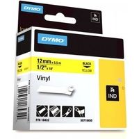 Dymo 18432 (S0718450) - (12 mm) - Schwarz auf gelb - Tape