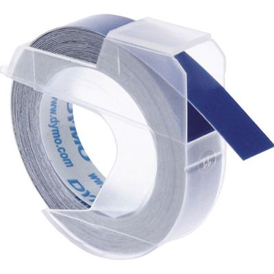 Dymo S0898140 - (9 mm) - Weiß auf blau - Tape