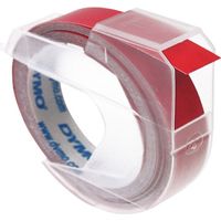 Dymo S0898150 - (9 mm) - Weiß auf rot - Tape