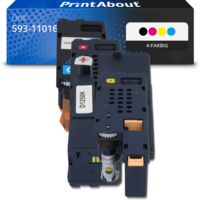 Toner kompatibel mit Dell 593-11016 - 4-farbig - Multipack