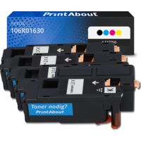 Toner kompatibel mit Xerox 106R01630 - 4-farbig - Multipack