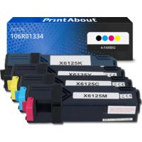 Toner kompatibel mit Xerox 106R01334 - 4-farbig - Multipack
