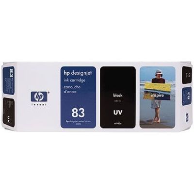 HP 83 (C4940A) - UV-Schwarz - Druckerpatrone