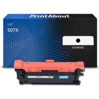 Toner kompatibel mit HP 507X (CE400X) - Schwarz - Hohe Kapazität
