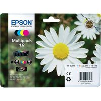 Epson 18 (C13T18064010) - 4-farbig - Druckerpatrone - Multipack
