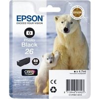 Epson 26 (C13T26114012) - Fotoschwarz - Druckerpatrone