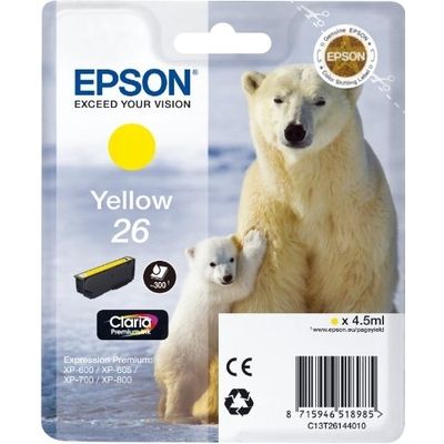 Epson 26 (C13T26144012) - Gelb - Druckerpatrone