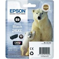Epson 26XL (C13T26314012) - Fotoschwarz - Druckerpatrone - Hohe Kapazität