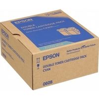 Epson S050608 Toner - 2x Cyan - Multipack