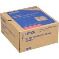 Epson S050607 Toner - 2x Magenta - Multipack