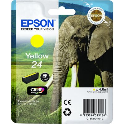 Epson 24 (C13T24244012) - Gelb - Druckerpatrone