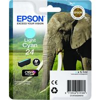 Epson 24 (C13T24254012) - Hellcyan - Druckerpatrone