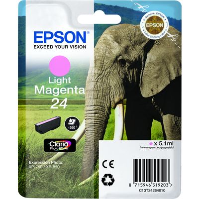 Epson 24 (C13T24264012) - Hellmagenta - Druckerpatrone