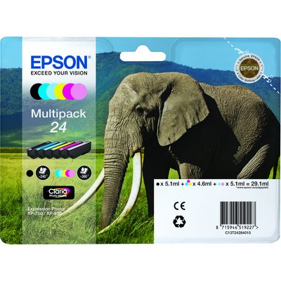 Epson T2428 - 6-farbig - Druckerpatrone - Multipack